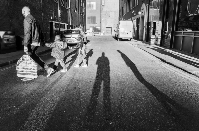 Casting shadow - Street Photography 2015