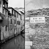 Rio de La Toletta, Venice 2011, Venice 2011 - black and white photography