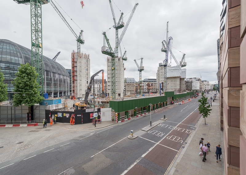 Queen Victoria Street London June 2014 - Concrete Tower