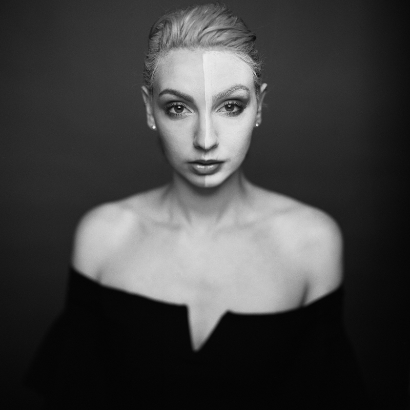 Portrait of Vida-Rolleiflex SL66 - Studio Portrait Photography