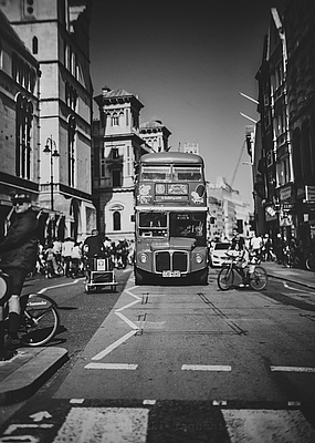 Private use London Routemaster bus