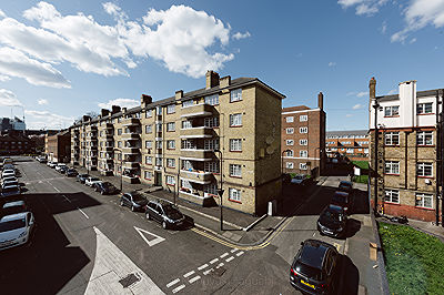 Fanshaw Street, Hoxton London in 2015