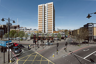 Charles Gardner Court, London in 2015