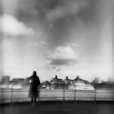 Woman and Boat Impressionist-inspired Photography
