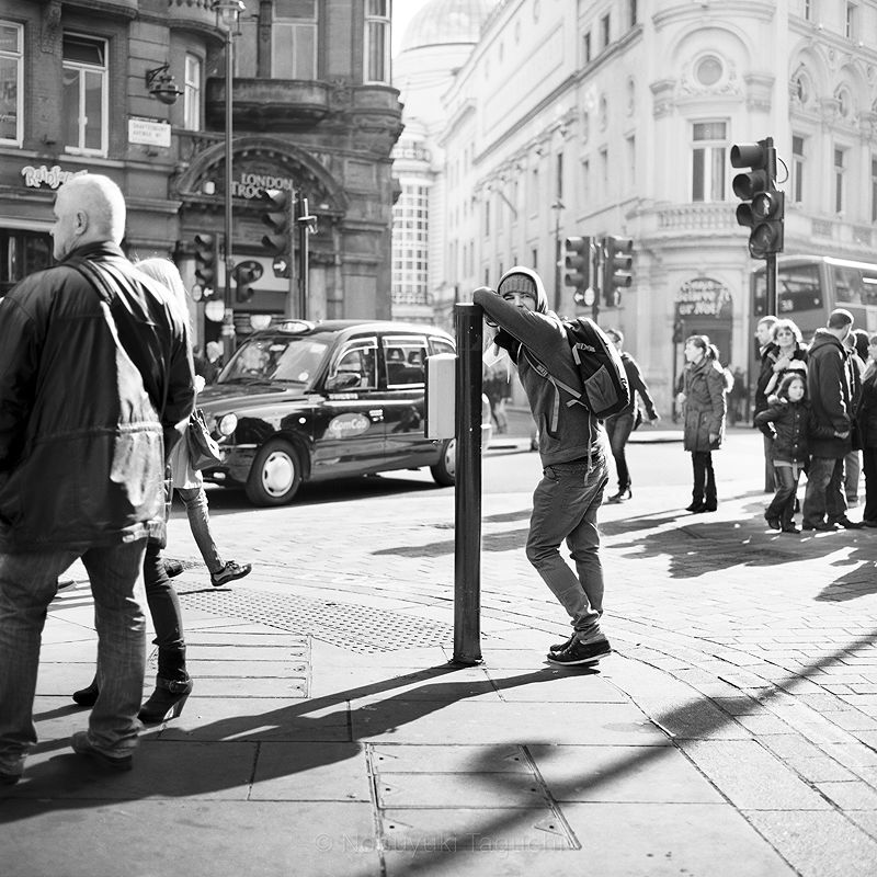 Person Leaning