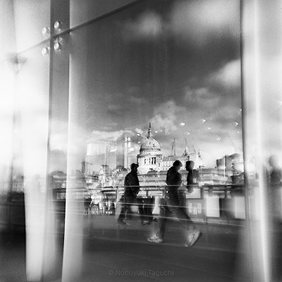 Refraction of St Paul's Impressionist-inspired Photography