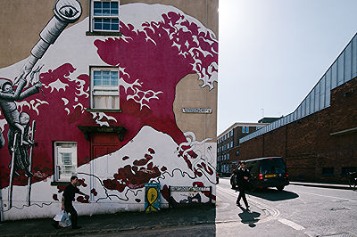 Iconic Mural on Hillgrove Street Bristol