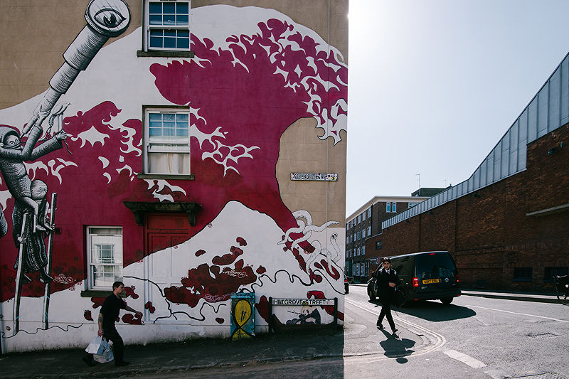 Iconic Mural on Hillgrove Street Bristol