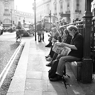 Black and White Film Street Photography | Photo:613