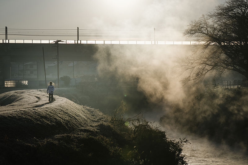 Steam Fog on the River